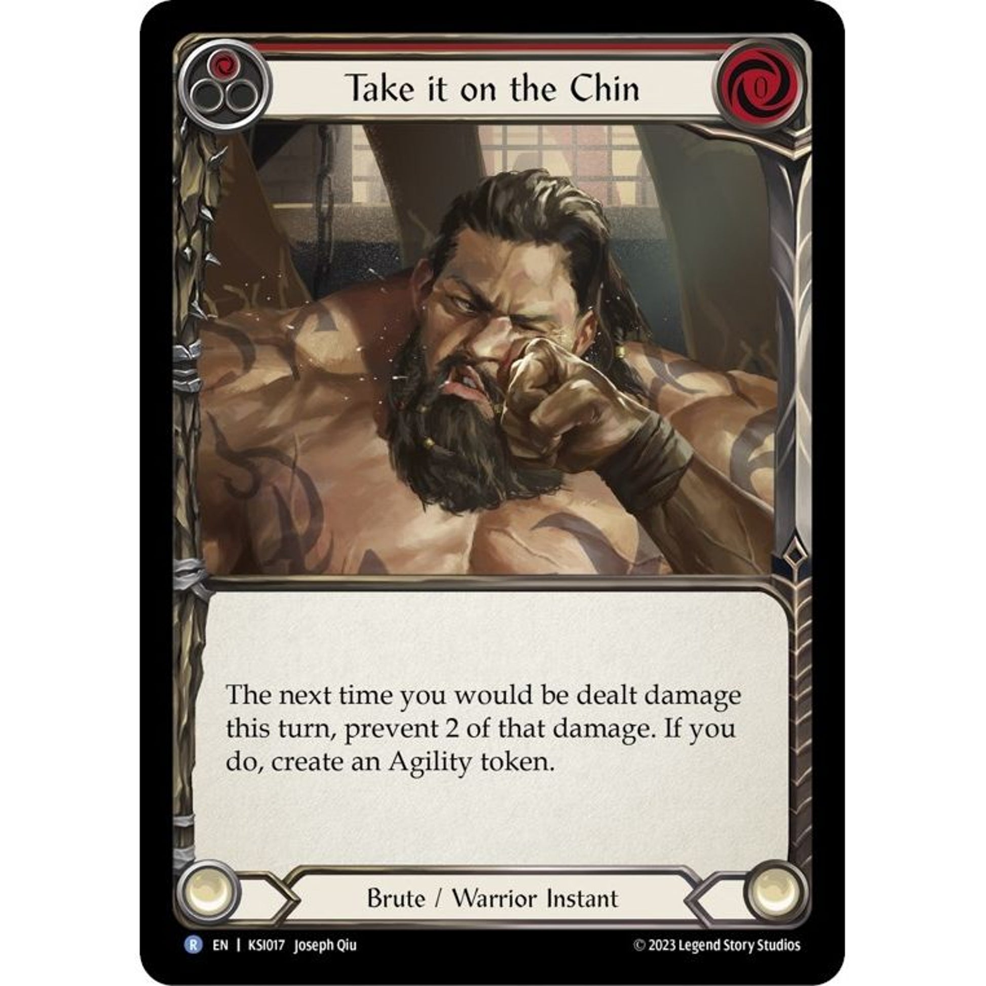 Image for Take it on the Chin (KSI017) - Flesh and Blood TCG