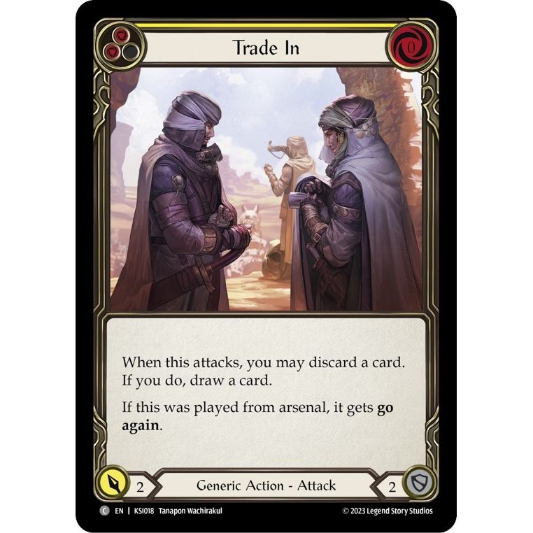 Image for Trade In (Yellow) (KSI018) - Flesh and Blood TCG