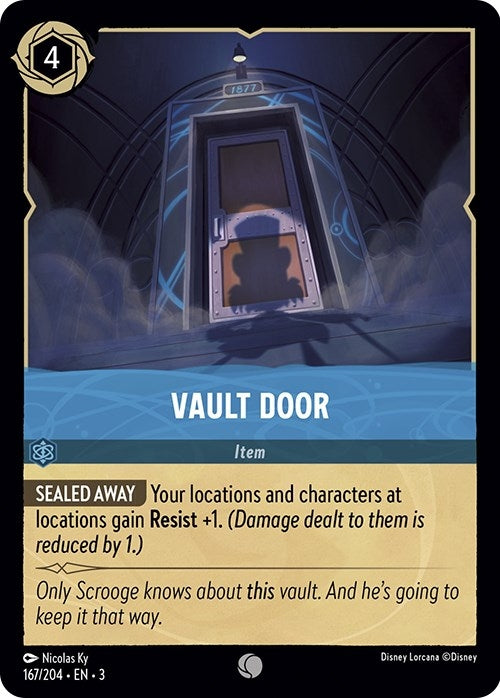 Image for Vault Door (167/204) (3) - Disney Lorcana