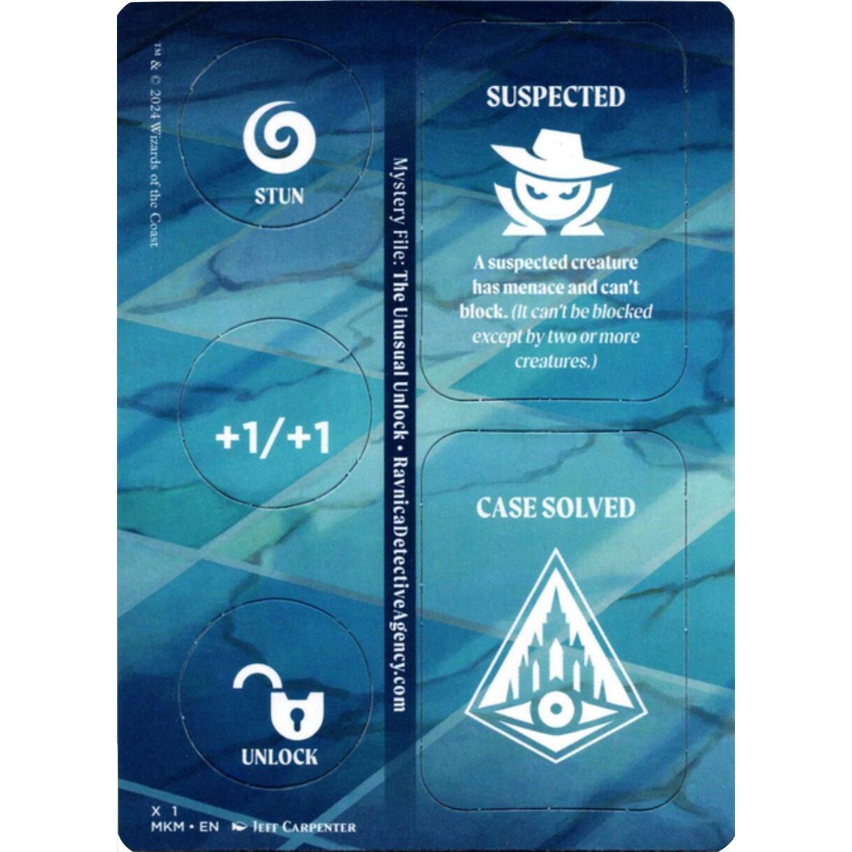 Image for Punch Card Token (X1 // X2) (X1 // X2) (MKM) - Magic: The Gathering