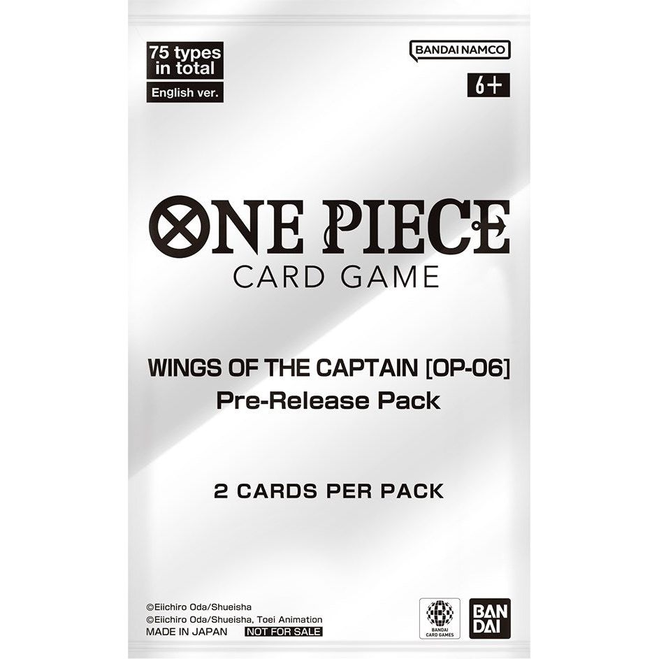 Image for Wings of the Captain - Pre-Release Pack - One Piece Card Game