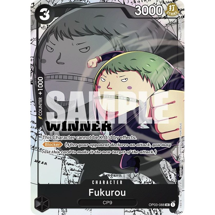 Image for Fukurou (Winner Pack Vol. 6) (OP03-088) (OP-PR) - One Piece Card Game