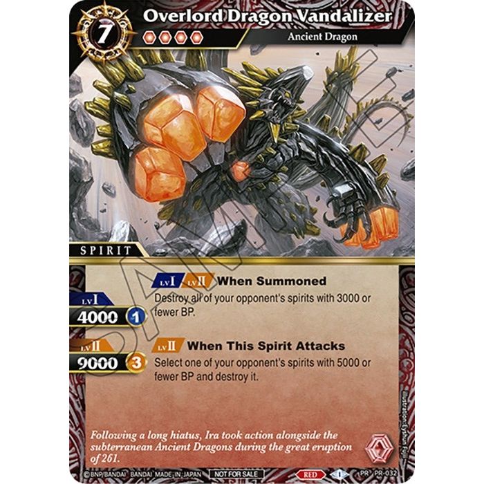 Image for Overlord Dragon Vandalizer (Tournament Pack Vol. 4) (PR-032) (LEP) - Battle Spirits Saga