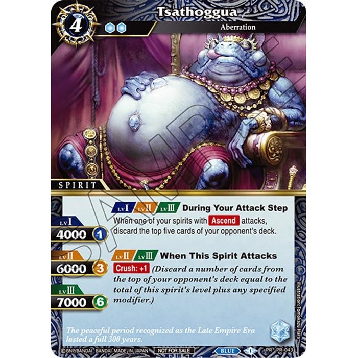 Image for Tsathoggua (Tournament Pack Vol. 4) (PR-043) (LEP) - Battle Spirits Saga