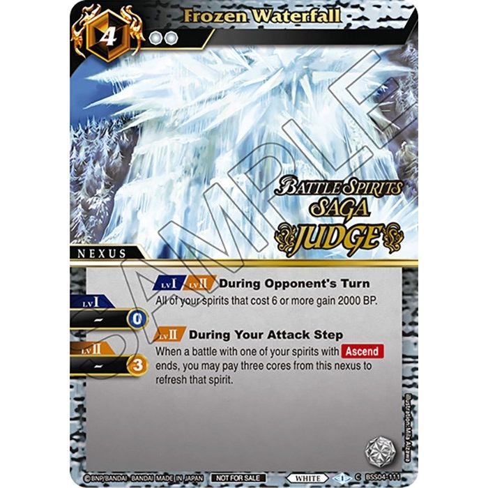Image for Frozen Waterfall (Judge Pack 2024 Vol. 1) (BSS04-111) (LEP) - Battle Spirits Saga
