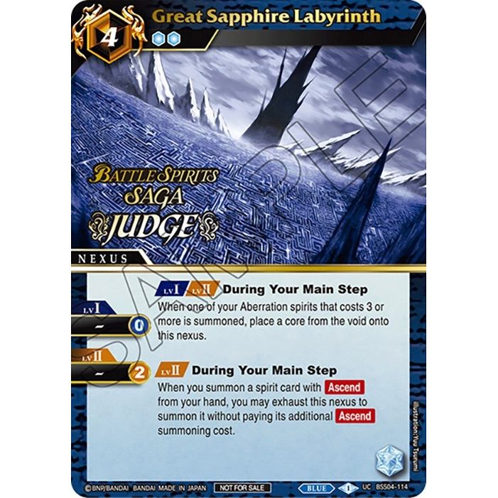 Image for Great Sapphire Labyrinth (Judge Pack 2024 Vol. 1) (BSS04-114) (LEP) - Battle Spirits Saga