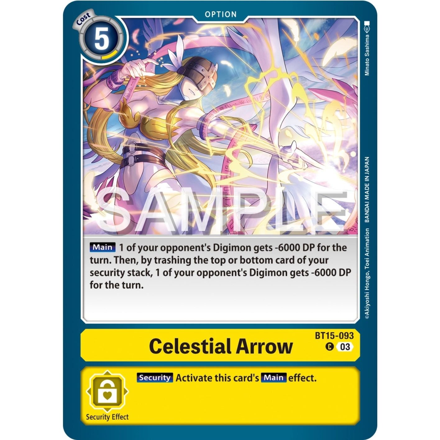 Image for Celestial Arrow (BT15-093 C) (BT15) - Digimon Card Game