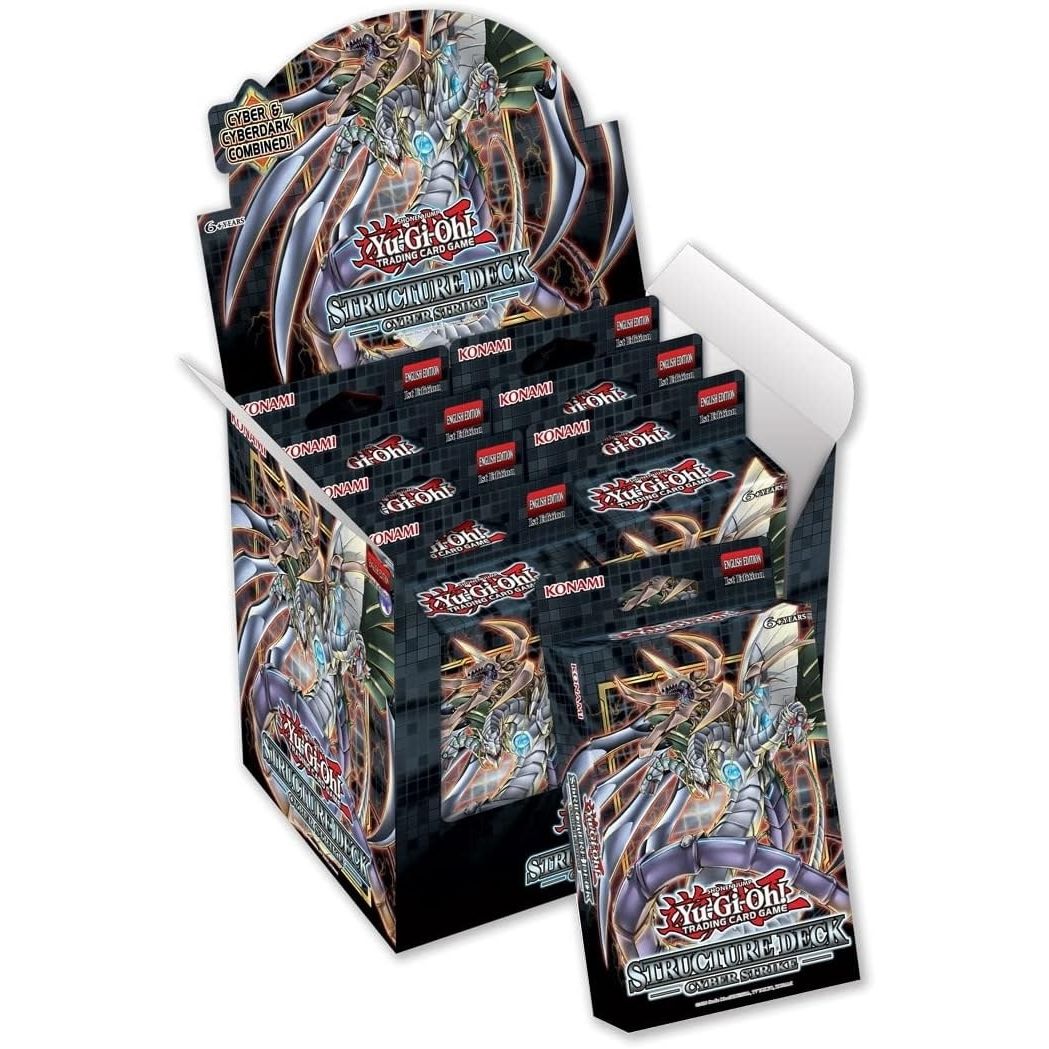 Image for Cyber Strike Structure Deck Display [1st Edition] - YuGiOh