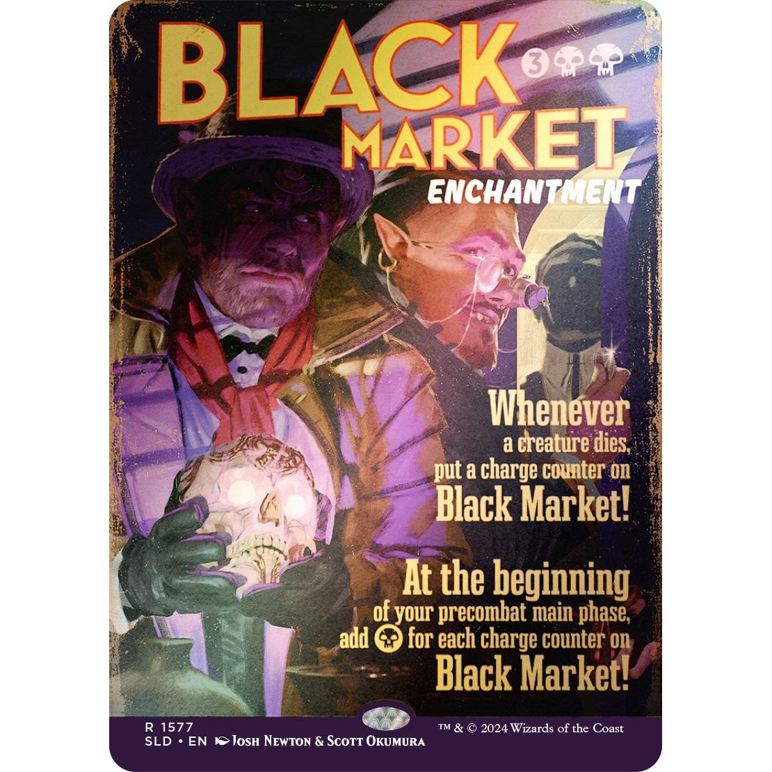 Image for Black Market (Rainbow Foil) (1577) (SLD) - Magic: The Gathering