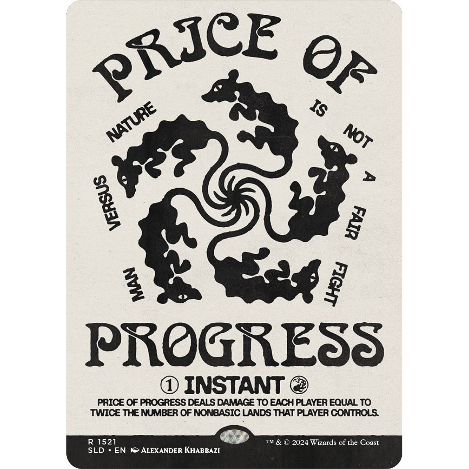 Image for Price of Progress (1521) (SLD) - Magic: The Gathering