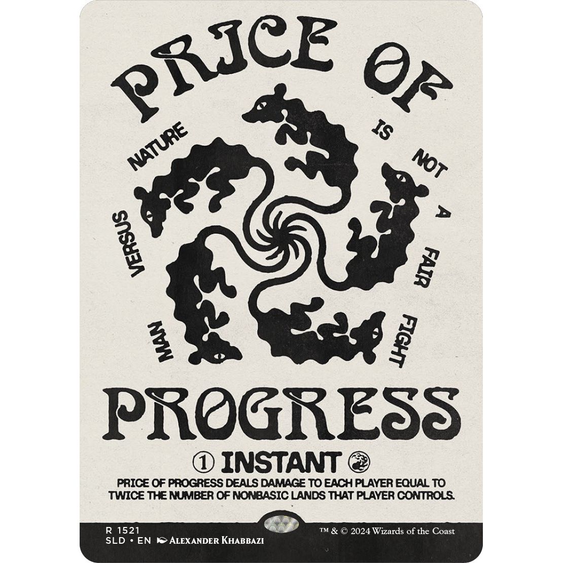 Image for Price of Progress (1521) (SLD) - Magic: The Gathering