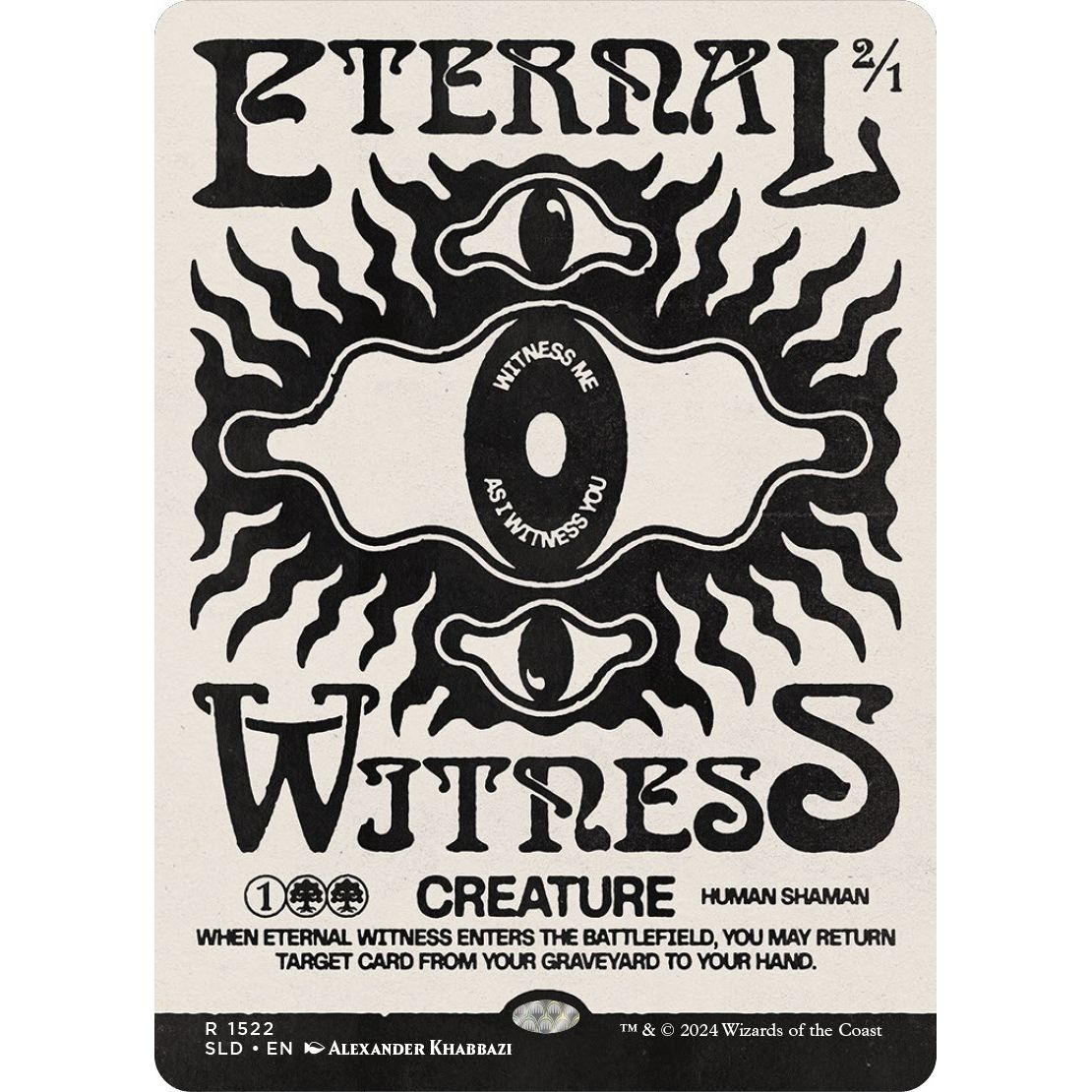 Image for Eternal Witness (1522) (1522) (SLD) - Magic: The Gathering