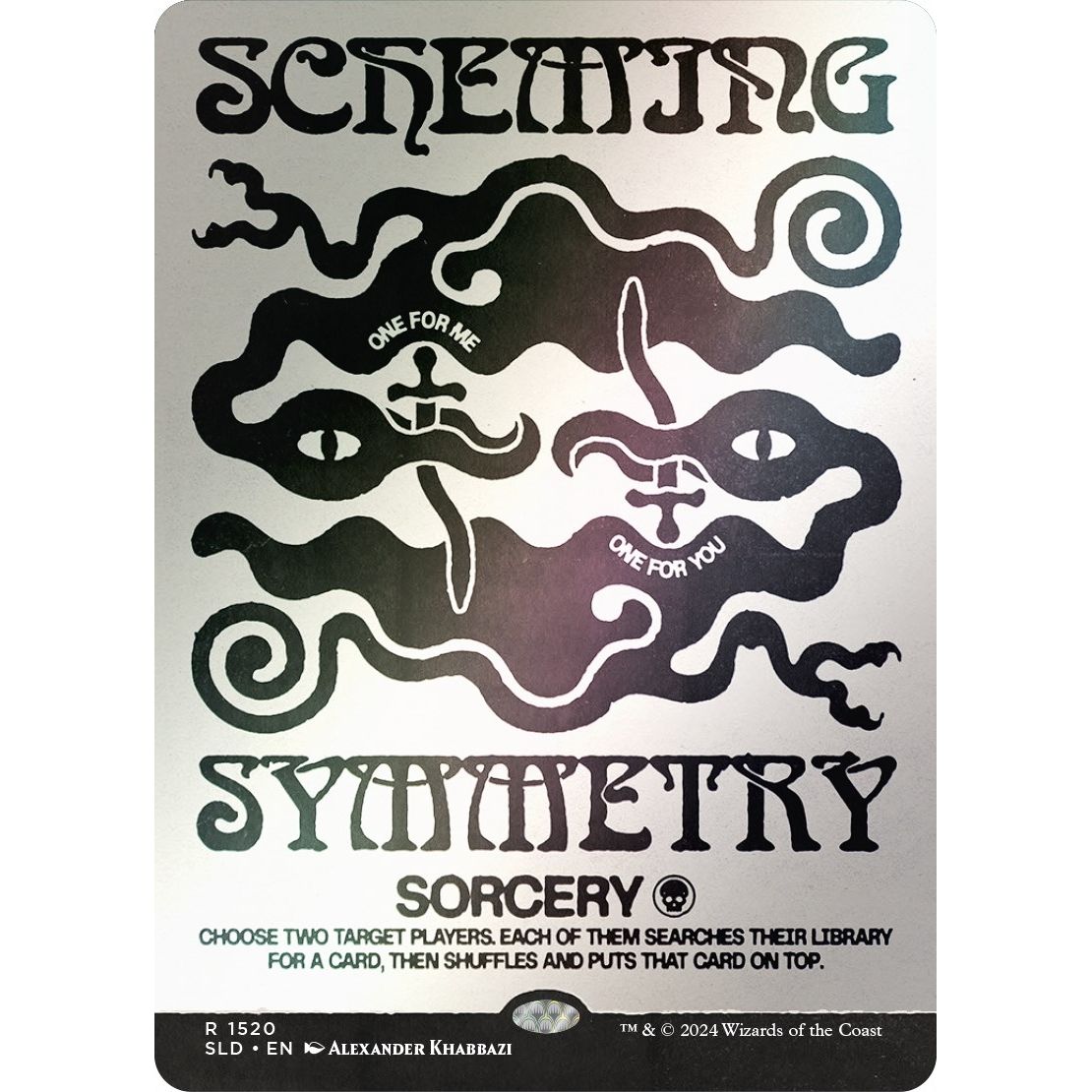 Image for Scheming Symmetry (Rainbow Foil) (1520) (SLD) - Magic: The Gathering