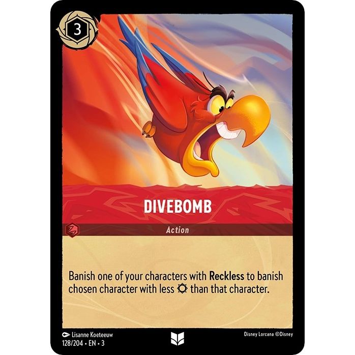 Image for Divebomb (128/204) (3) - Disney Lorcana