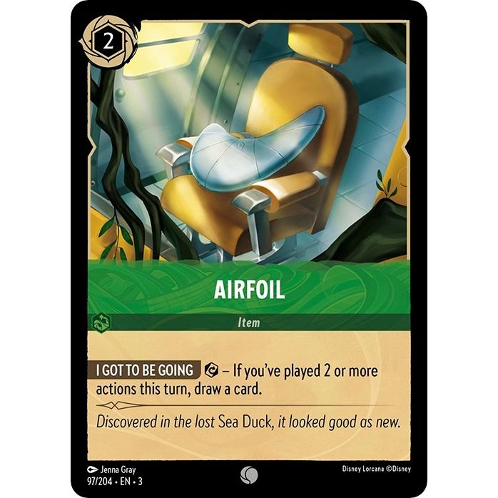Image for Airfoil (97/204) (3) - Disney Lorcana