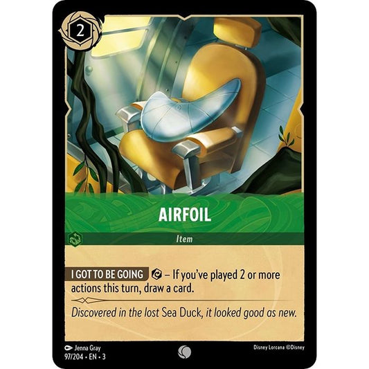 Image for Airfoil (97/204) (3) - Disney Lorcana