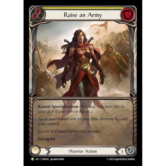 Image for Raise an Army - FAB192 (FAB192) (PR) - Flesh and Blood TCG