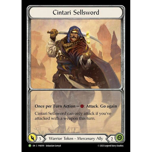 Image for Cintari Sellsword - FAB191 (FAB191) (PR) - Flesh and Blood TCG