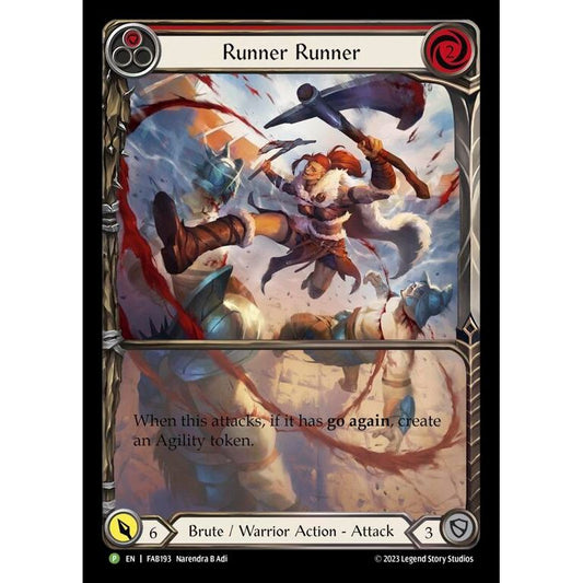 Image for Runner Runner - FAB193 (FAB193) (PR) - Flesh and Blood TCG