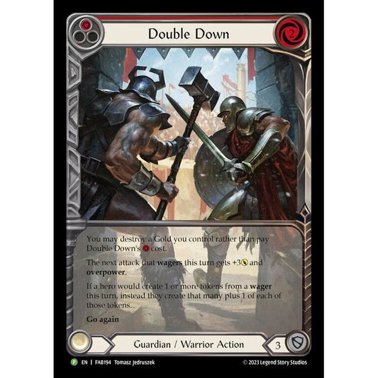 Image for Double Down - FAB194 (FAB194) (PR) - Flesh and Blood TCG
