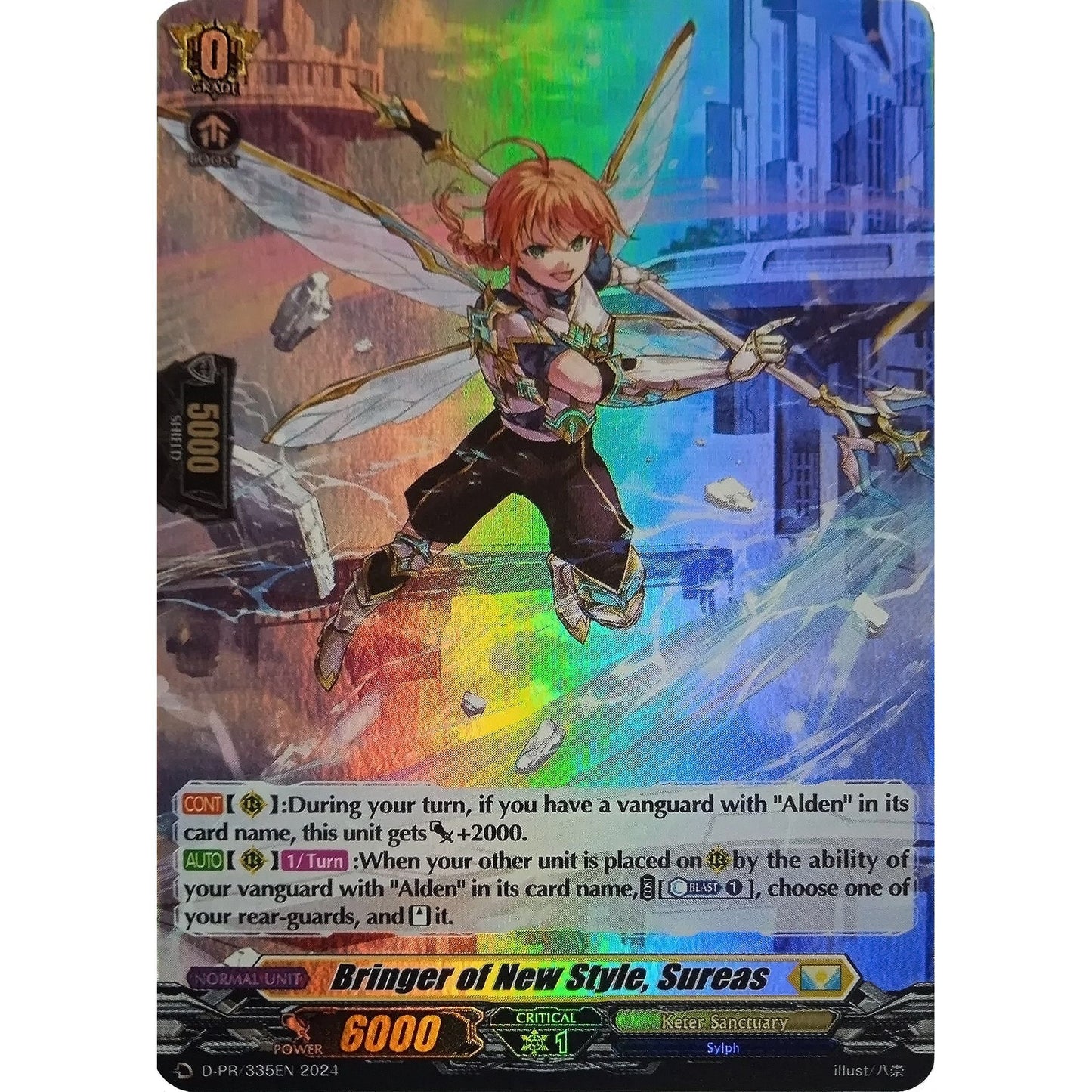 Image for Bringer of New Style, Sureas (Foil) (D-PR/335EN) (D-PR) - Cardfight Vanguard