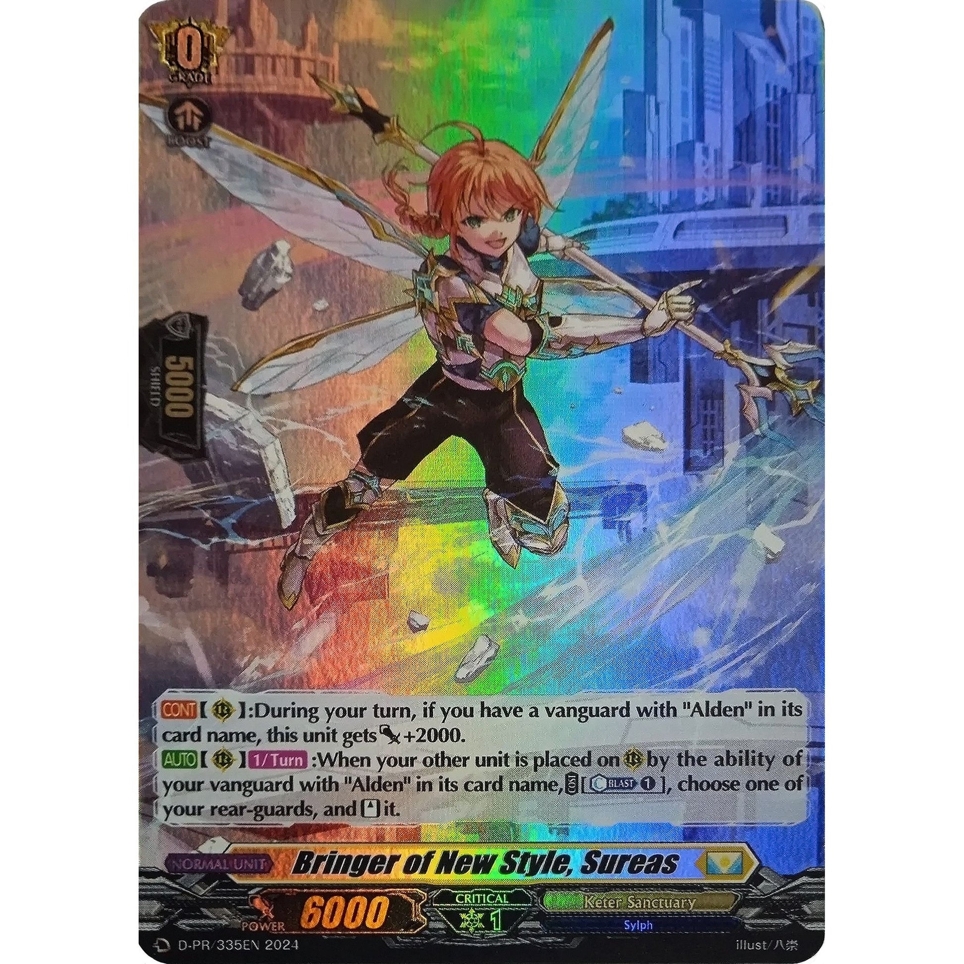 Image for Bringer of New Style, Sureas (Foil) (D-PR/335EN) (D-PR) - Cardfight Vanguard