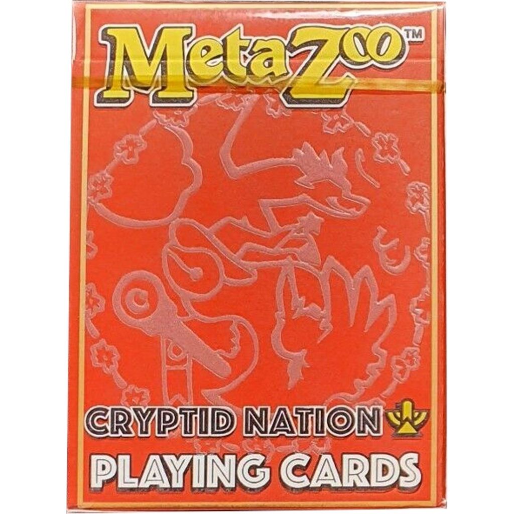 Image for Metazoo USPCC Cryptid Nation Playing Card Deck: Kickstarter Edition (Rainbow Gilded) - MetaZoo