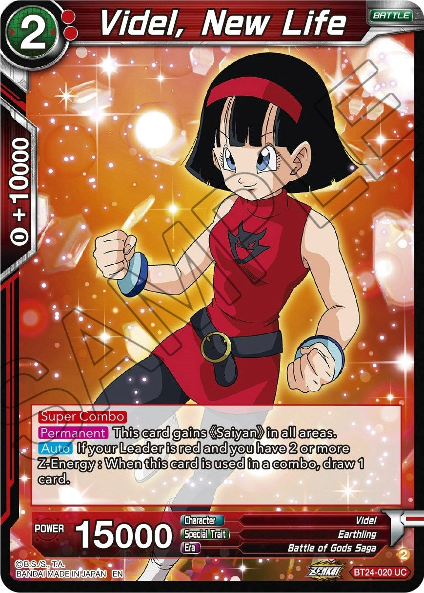 Image for Videl, New Life (BT24-020) (BT24) - Dragon Ball Super: Masters