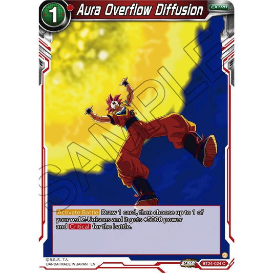 Image for Aura Overflow Diffusion (BT24-024) (BT24) - Dragon Ball Super: Masters