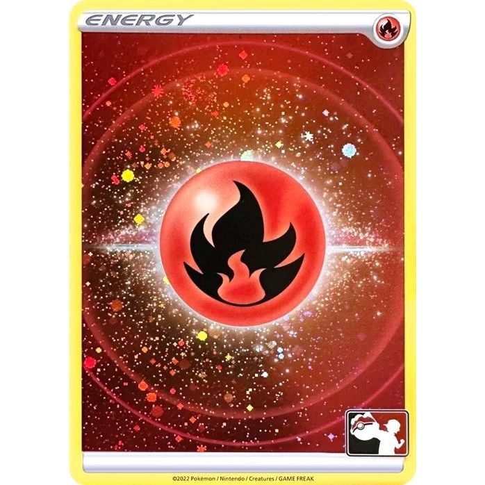 Image for Fire Energy (Prize Pack Series 3) (Cosmos Holo) - Pokemon