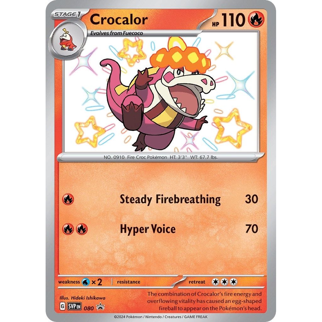Image for Crocalor - 080 (080) (SVP) - Pokemon