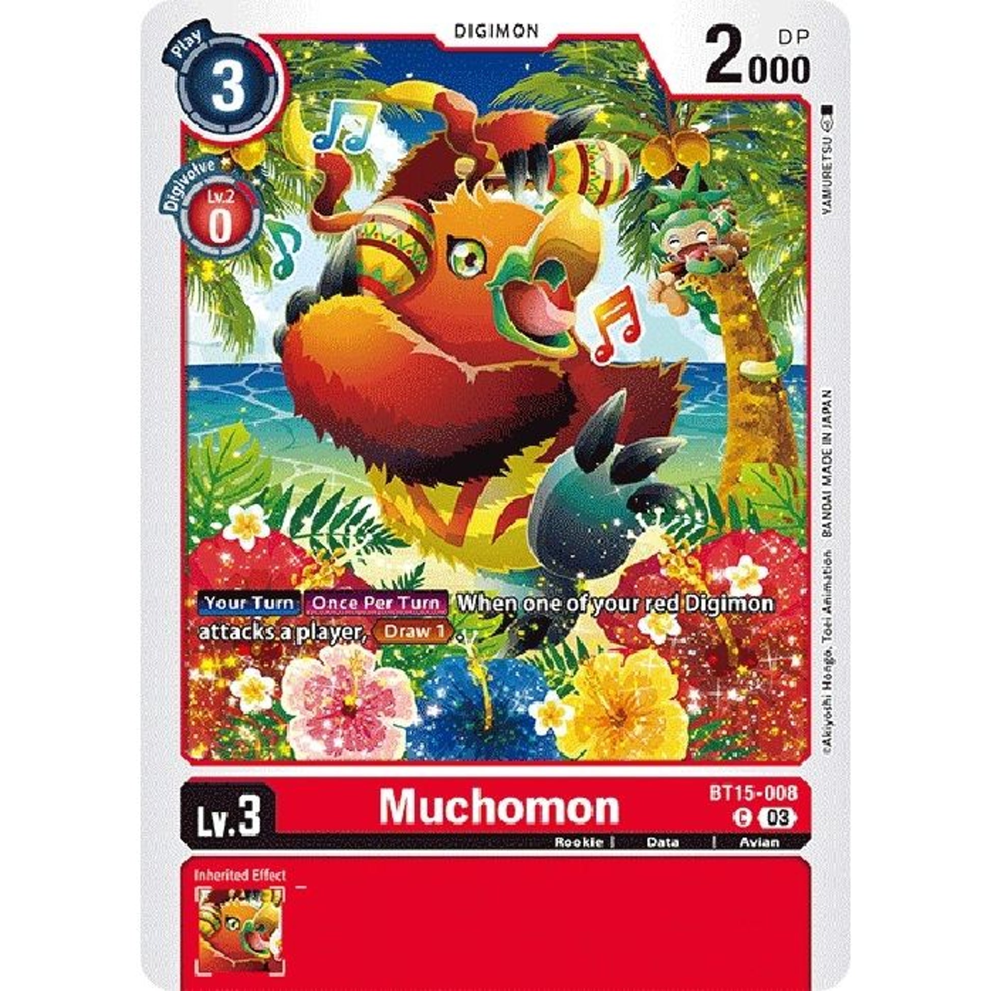 Image for Muchomon (BT15-008 C) (BT15) - Digimon Card Game