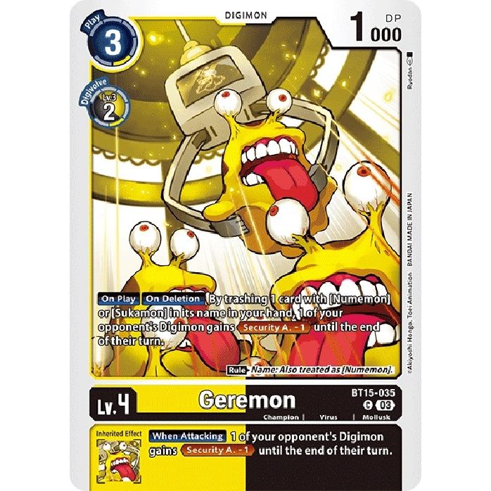 Image for Geremon (BT15-035 C) (BT15) - Digimon Card Game