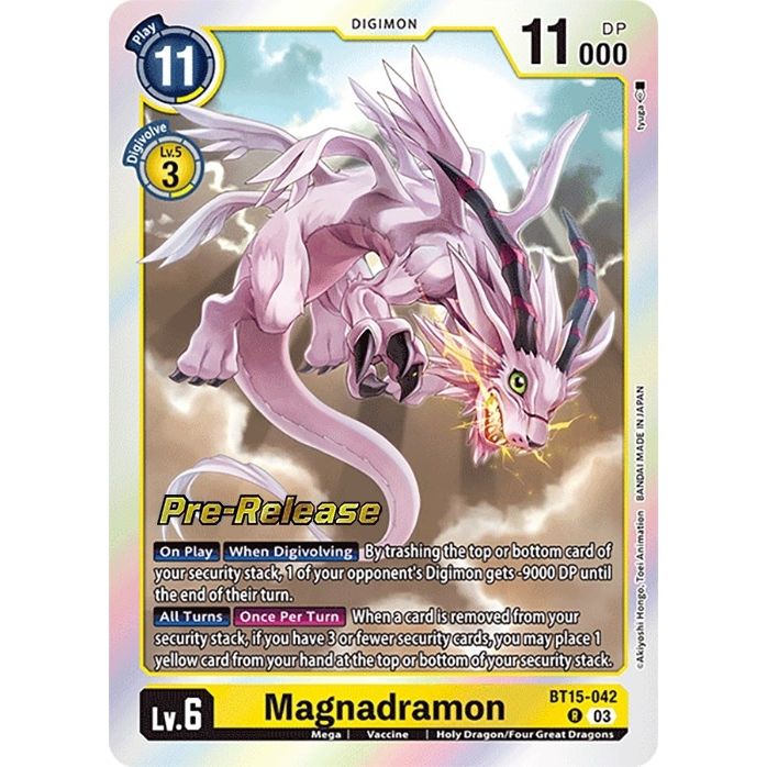 Image for Magnadramon (BT15-042 R) (BT15_PR) - Digimon Card Game