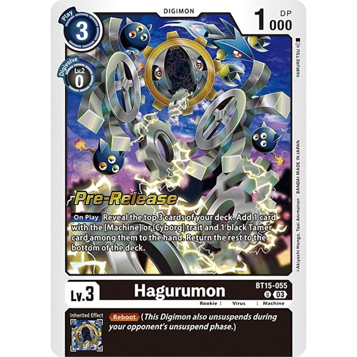 Image for Hagurumon (BT15-055 U) (BT15_PR) - Digimon Card Game