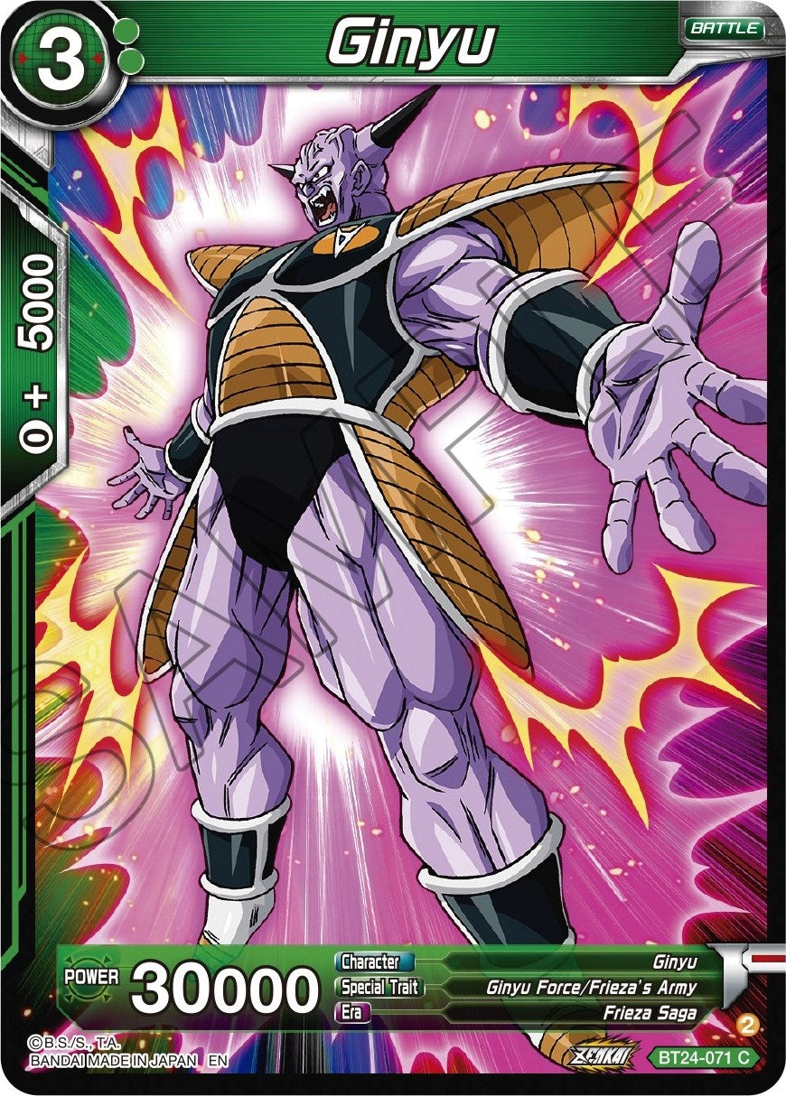 Image for Ginyu (BT24-071) (BT24) - Dragon Ball Super: Masters
