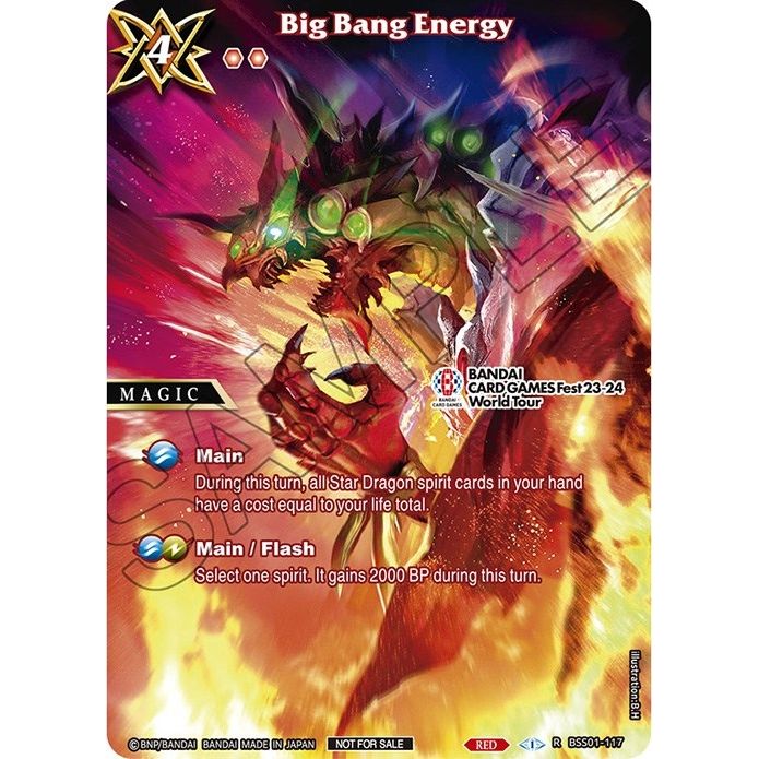 Image for Big Bang Energy (BANDAI CARD GAMES Fest 23-24 World Tour) (BSS01-117) (LEP) - Battle Spirits Saga