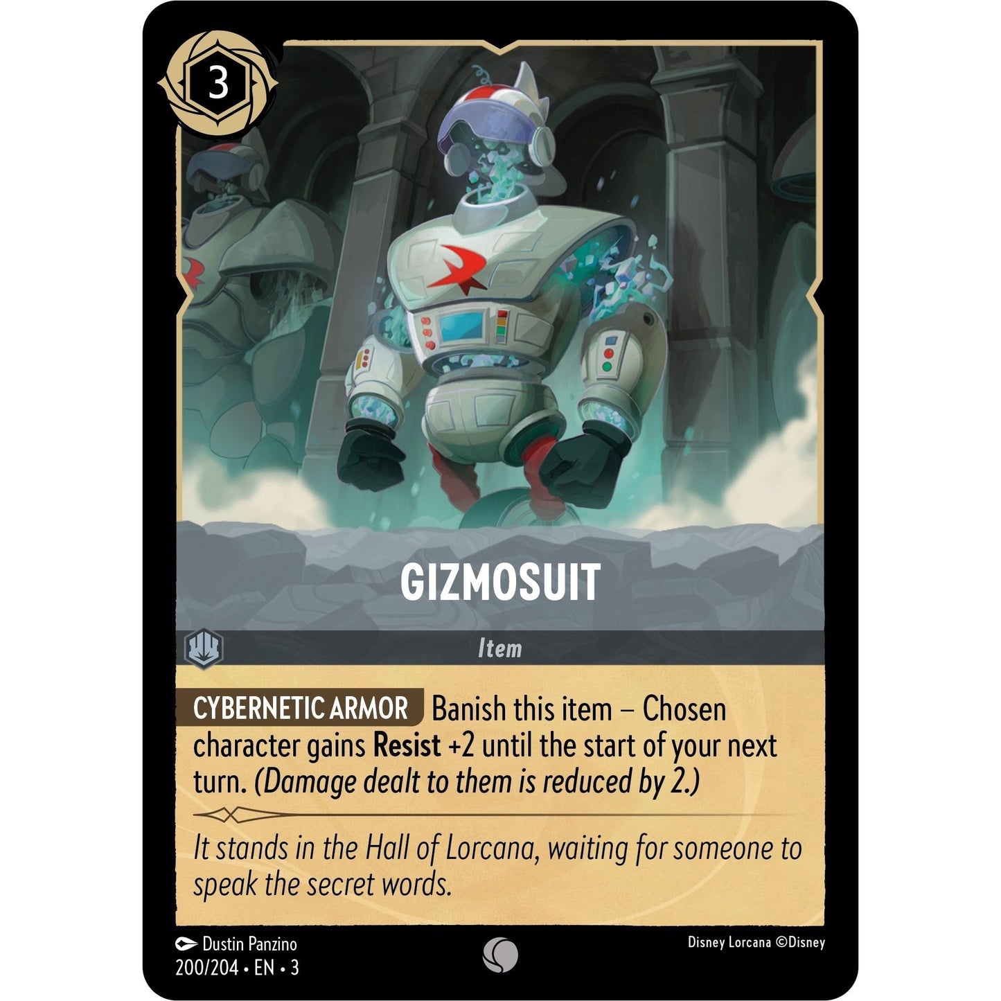Image for Gizmosuit (200/204) (3) - Disney Lorcana