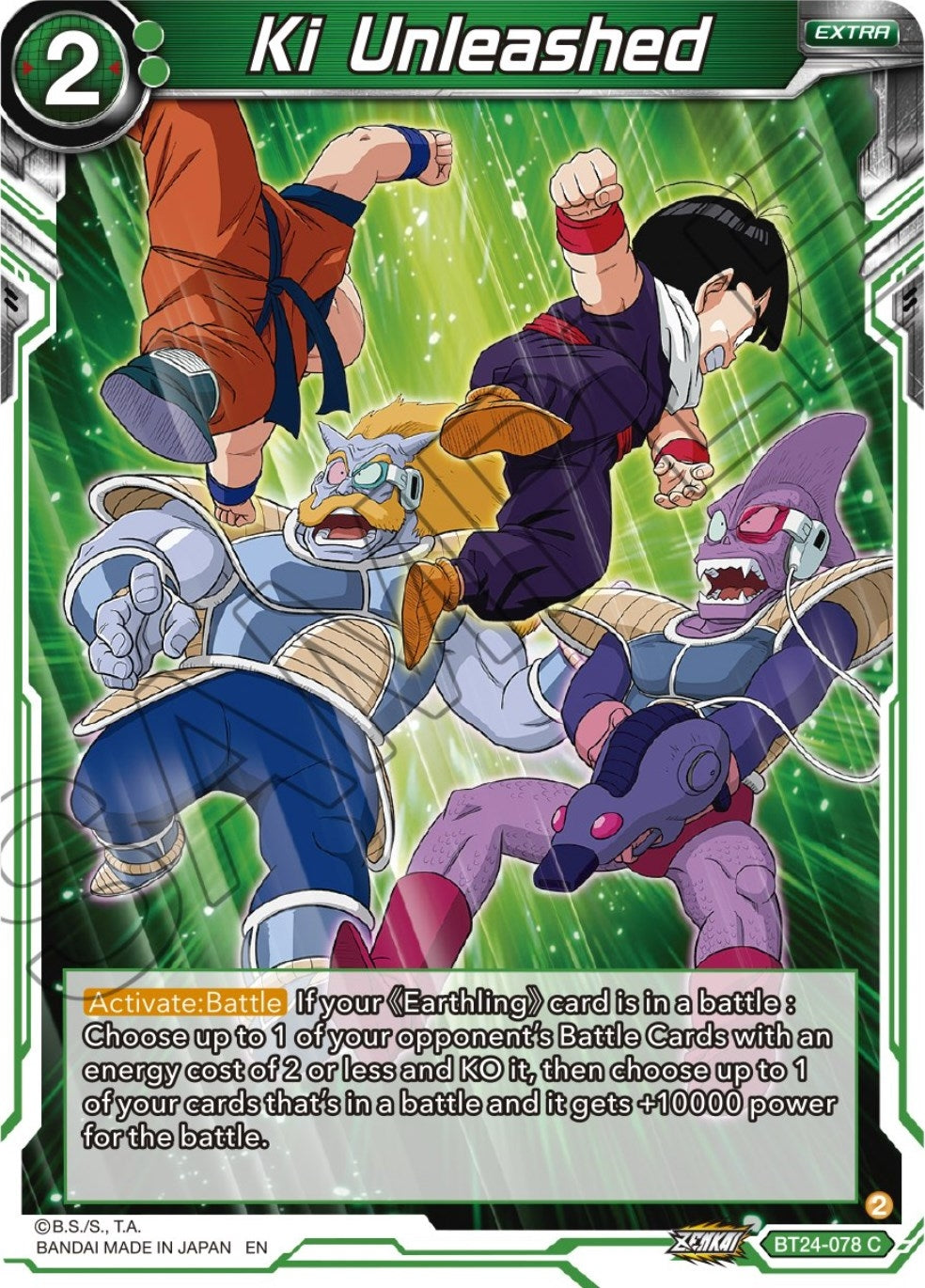 Image for Ki Unleashed (BT24-078) (BT24) - Dragon Ball Super: Masters