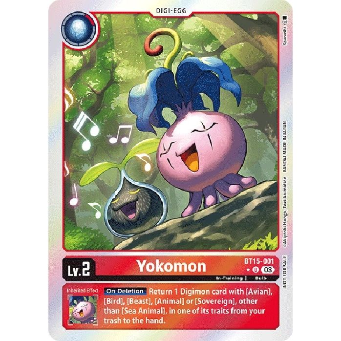 Image for Yokomon (Exceed Apocalypse Box Promotion Pack) (BT15-001 U) (BT15) - Digimon Card Game