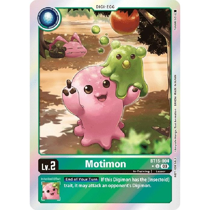 Image for Motimon (Exceed Apocalypse Box Promotion Pack) (BT15-004 U) (BT15) - Digimon Card Game