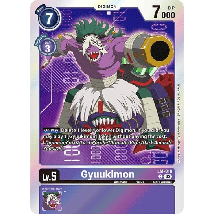Image for Gyuukimon (English Exclusive) (LM-018 C) (BT15) - Digimon Card Game