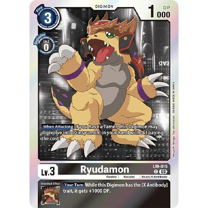 Image for Ryudamon (English Exclusive) (LM-015 C) (BT15) - Digimon Card Game