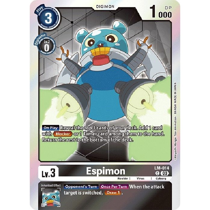 Image for Espimon (English Exclusive) (LM-014 C) (BT15) - Digimon Card Game