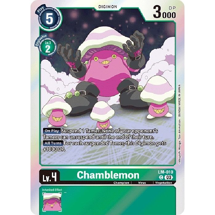 Image for Chamblemon (English Exclusive) (LM-010 C) (BT15) - Digimon Card Game