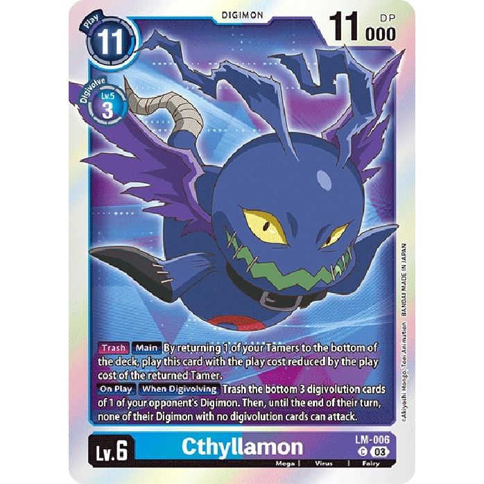 Image for Cthyllamon (English Exclusive) (LM-006 C) (BT15) - Digimon Card Game