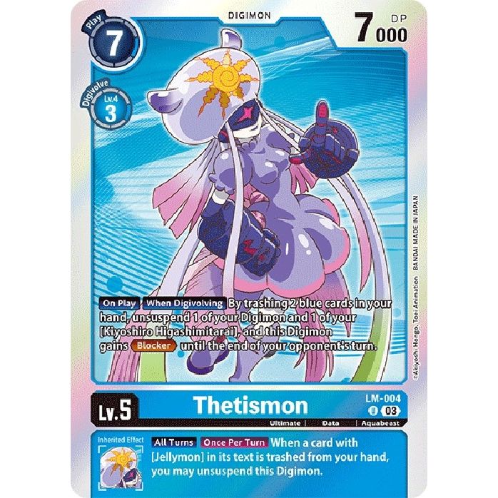 Image for Thetismon (English Exclusive) (LM-004 U) (BT15) - Digimon Card Game