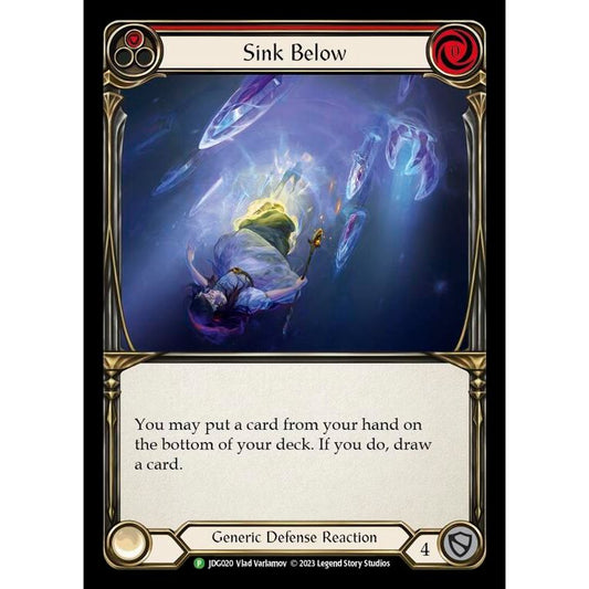 Image for Sink Below (Red) - JDG020 (JDG020) (PR) - Flesh and Blood TCG