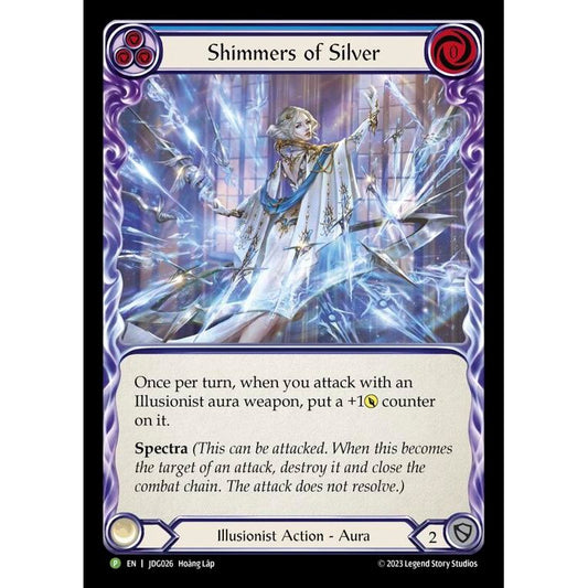 Image for Shimmers of Silver - JDG026 (JDG026) (PR) - Flesh and Blood TCG