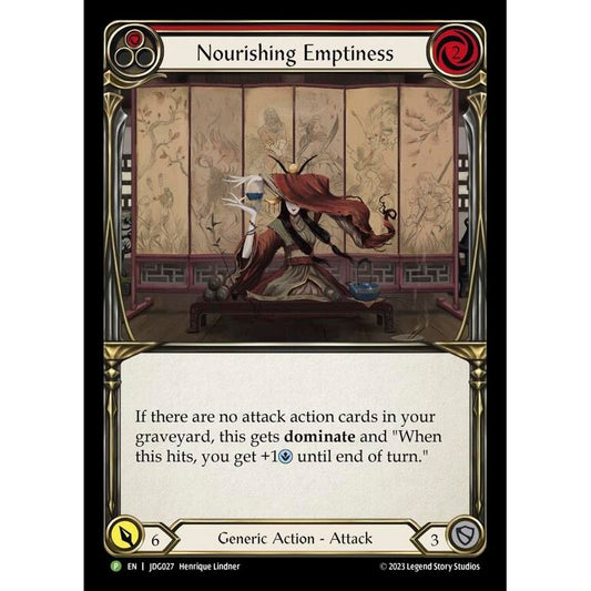 Image for Nourishing Emptiness - JDG027 (JDG027) (PR) - Flesh and Blood TCG